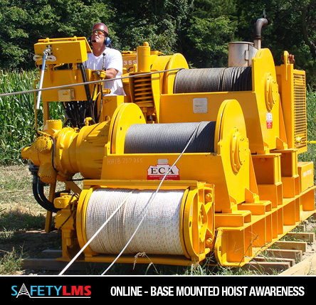 Safety LMS Base Mounted Hoist Awareness Online Course from GME Supply